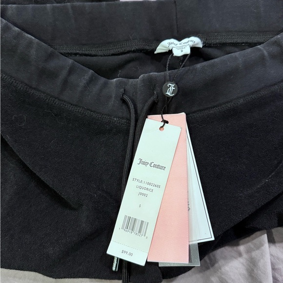 NWTJuicy Couture Black pants with Sparkling Logo - Picture 4 of 4